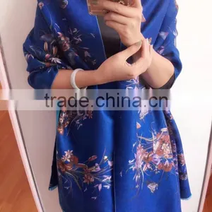 Fashion Factory Price Lady Cheap Satin Scarf thumbnail-3