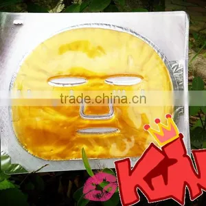 Anti Age Anti Wrinkle 24K Absorbent Nano Gold Foil Collagen Mask thumbnail-3