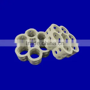 Ceramic Flower Tower Rings thumbnail-1