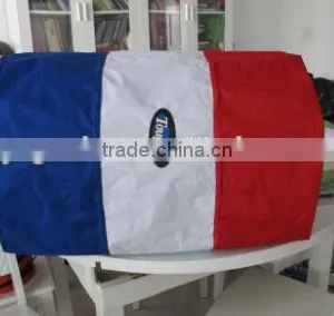 Three Color Red White Blue Barrel Cover Fits 55 Gallon thumbnail-1