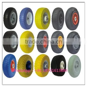 2.50-4 pu Foam Small Rubber Wheels for Hand Trolley thumbnail-3
