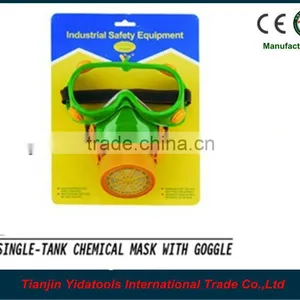 Single Tank Chemical Mask With Goggle thumbnail-1