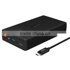 AUKEY Power Bank 30000mAh Portable Charger With Quick Charge 3.0 & USB C Port for Apple MacBook, IPhone, IPad, Samsung and More thumbnail-1