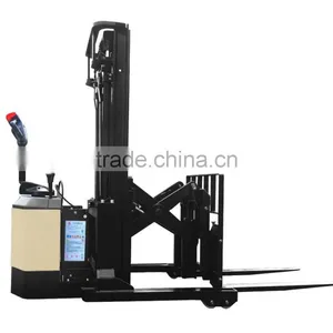 Good Quality 1.5 Ton Reach Electric Stacker Forklift thumbnail-3