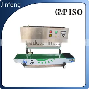 China GMP Standard Continuous Band Film Sealer Machine/heat Sealer/band Sealer thumbnail-1