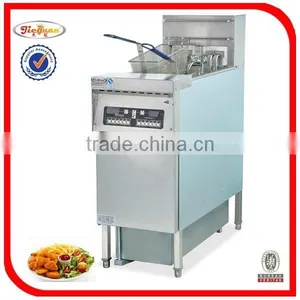 High Quality Vertical 2-tank Computer Fryer 4-basket With Oil Filter Cart DF-30-2A 0086-13632272289 thumbnail-6