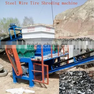 Scrap Tire Slicing Machine for Crushing Rubber Granules thumbnail-1