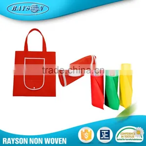 Com Folding Handle Non Woven Shopping Tote Bag thumbnail-2