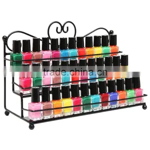 Queen Design Metal 3-tire Nail Polish Display Rack thumbnail-1