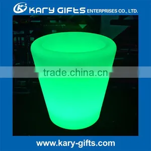 Guangdong Factory Flower Pot Plastic Lighted Outdoor Garden Led Flower Pots thumbnail-1
