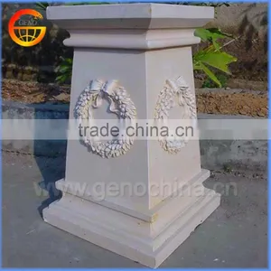 Fiberstone Flower Pot Stand Wedding Flower Pillar thumbnail-1