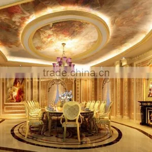 Luxurious 3D Rendering Villa Living Room Design thumbnail-3