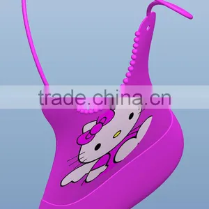 Silicone Baby Waterproof Soft Bib Apron Pinafore Feeding Spill Food Collector Holder thumbnail-3