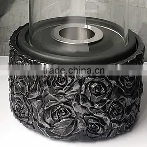 Table Top Imitation Stone Burner Fireplace thumbnail-2