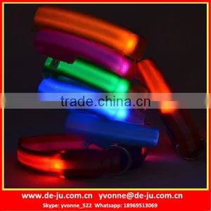 Battery Control Colorful LED Glow Pet Collars thumbnail-1