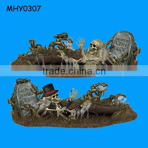Doomed Groom and Buried Bride Skull Wedding Party Accessory thumbnail-1