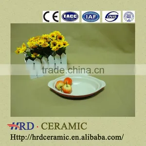 2014 Hot Sale Home Use Porcelain Round Ceramic Cake Bakeware thumbnail-1