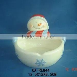 Porcelain Ashtray Various Shapes Personalized Christmas Ornaments For Tree Hanging thumbnail-1