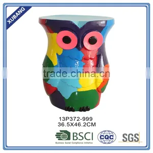 Colorful Resin Garden Stool for Indoor and Outdoor thumbnail-1