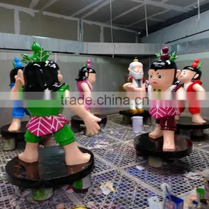 Indoor Fiberglass Cartoon Sculpture thumbnail-1