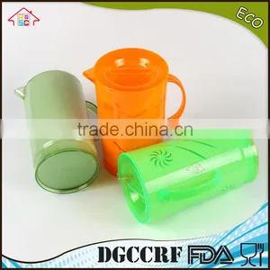 NBRSC Set of 5 Pcs Plastic Cold Water Kettle ps Water Jug Drinking Teapot PP Canteen Double Layer Watering Can thumbnail-6
