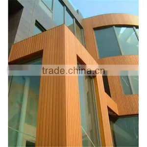 2014 Popular Wood Plastic Compoaite Exterior Wall Panel, Waterproof Wpc Wall Panel, Low Price Wpc Wall Cladding thumbnail-1