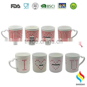2017 FDA SGS Walmart Porcelain Color Changing Mug thumbnail-5
