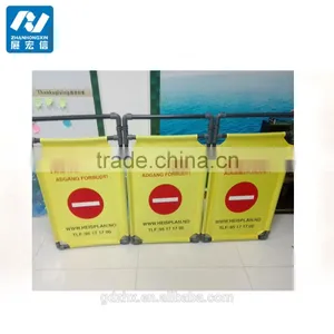 Safety Barricade Road Barricade Plastic Barricade Barrier for Sale thumbnail-3