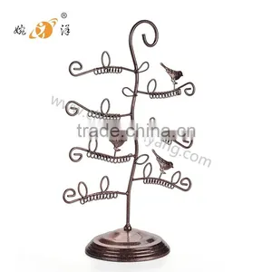 Metal Display Stand for Jewelry Bird Earrings Holder thumbnail-1
