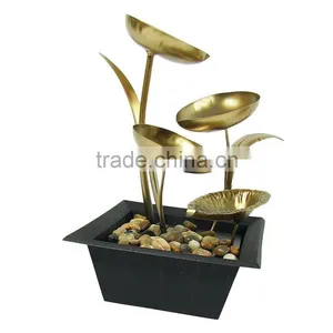 Four Leaf Cascading Tabletop Fountain thumbnail-1