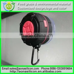 Portable Speaker With Silicone Suction and Metal Handle thumbnail-1