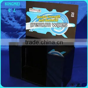OEM Black Acrylic Drug Display, Lucite Drug Display Rack, Plexiglass Drug Display Shelf thumbnail-2