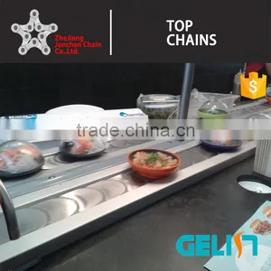 Easy Clean Stainless Steel Sushi Conveyor Belt System thumbnail-2