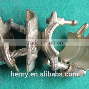 Italy Style Drop Forged Double Scaffolding Swivel Coupler thumbnail-1