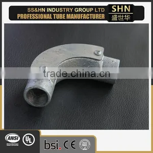 20mm and 25mm Electrical Galvanized 2 Way (Through) Back Entry Junction Box thumbnail-2