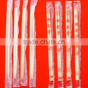 High-quality Disposable Plastic Wrapped Bamboo Chopstick thumbnail-1