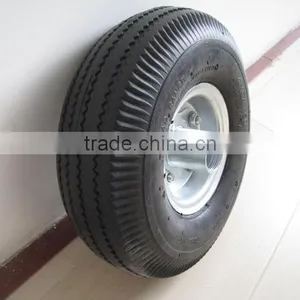China Hand Truck Cart 10 Inch 3.5-4 Foam Solid Wheel thumbnail-1