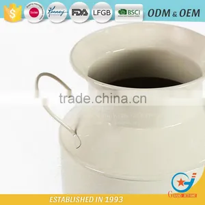 Garden Iron Powder Coating White Jug the Bottle Water Jug in Garden thumbnail-6