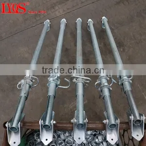 Wall Formwork Bracket Adjustable Steel Push Pull Prop thumbnail-1