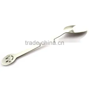 High Grade Mirror Polish Flatware Set,smile Face Stainless Steel 410 Spoon thumbnail-4