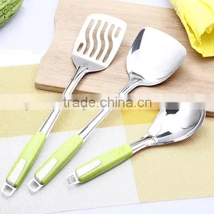 Long Handle Kitchen Cooking Slotted Turner BYX03 thumbnail-5