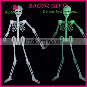Halloween Decorative Glow Plastic Human Skeleton thumbnail-2