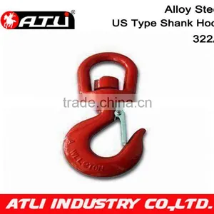 ATLI 322A US Type Alloy Steel With Safety Catch Eye Hook thumbnail-1