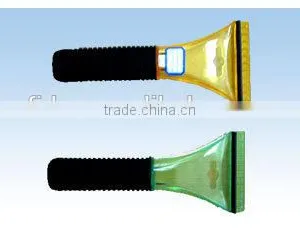 2 in 1 Rubber Water Blade Ice Frost Scraper Eva Grip Plastic Car Ice Scraper thumbnail-1