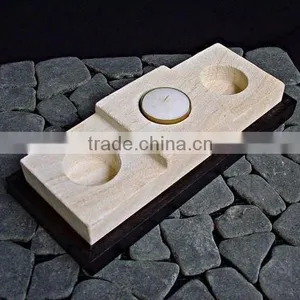 STONE CANDLE HOLDER thumbnail-1