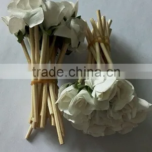 15cm *3mm Natural Color Perfume Reed Diffuser Stick With Paper Flower for Glass Bottle /ceramic Bottles thumbnail-1