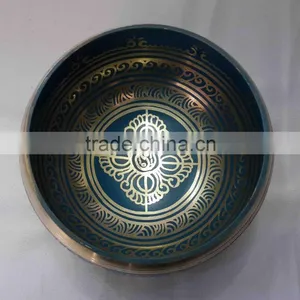 Best Selling Colored Tibetan Meditation Singing Bowl thumbnail-2