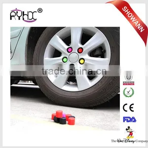 Silicone Wheel Lugs Nuts Bolts Covers Protective Cap 21mm thumbnail-1