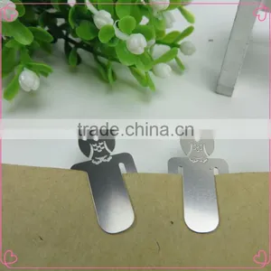 Animal Owl Shaped Paper Clips Metal Bookmarks thumbnail-1