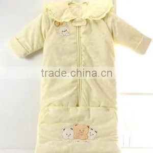 100% Cotton Anti Kicking Infant Baby Child Foot Sleeping Bag for Four Seasons thumbnail-3